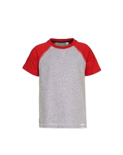 Футболка реглан, красный Band of rascals