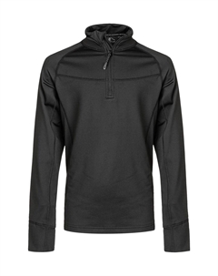 Лыжный свитер Baggio с полумолнией, черный Whistler