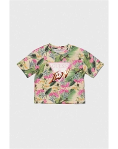 Детская футболка, зеленый Guess