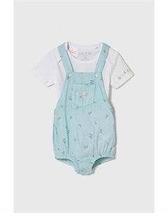 Детский комплект из хлопка, белый Guess