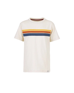 Футболки в полоску 70-х годов, цвет Cream Band of rascals