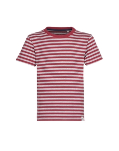 Футболка в полоску, цвет Brick Red Band of rascals