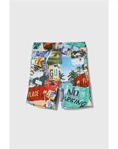 Детские хлопковые шорты, мультиколор Guess