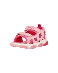 Сандалии Callisto с классными деталями и светящейся подошвой, цвет Pink Glo Zigzag