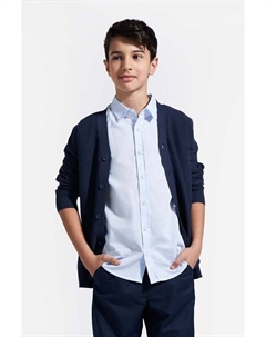 Детская хлопковая рубашка, синий Coccodrillo