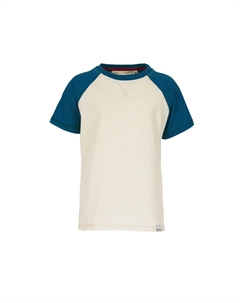 Футболка реглан, цвет Cream Blue Band of rascals