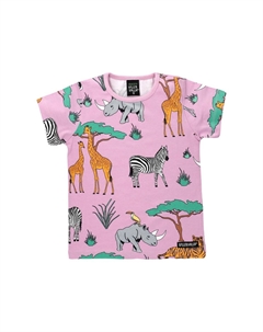 Рубашка с коротким рукавом Safari Bloom, цвет Rosa Jahre Villervalla