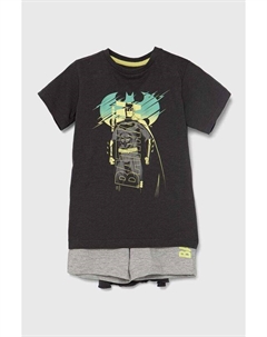 Детские хлопковые пижамы x Warner Bros., серый Zippy