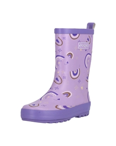 Резиновые сапоги Gemus с водонепроницаемыми свойствами, цвет Lavendula Zigzag
