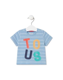 Детская хлопковая футболка, синий Tous