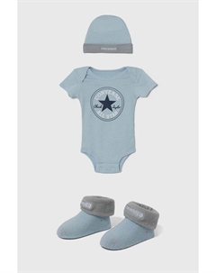 Хлопковые детские боди, синий Converse