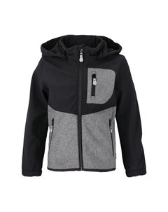 Куртка Tarzan Softshell с проклеенными швами, цвет Black Zigzag