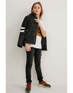 Узкие джинсы, черный C&a