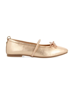 Балетки с пряжкой, розовато-золотой Gioseppo