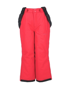 Лыжные брюки Soho со съемными подтяжками, цвет Diva Pink Zigzag