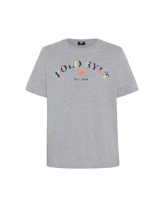 Футболка с логотипом, цвет Neutral Gray Melange Polo sylt