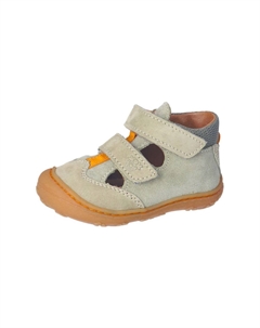 Кожаные/текстильные полуботинки, зеленый Pepino