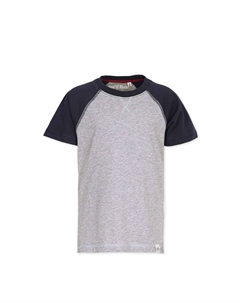 Футболка реглан, темно-синий Band of rascals