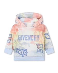 Kids худи с логотипом, синий Givenchy