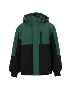 Праздничная лыжная куртка функционального и защищенного от непогоды дизайна, цвет Trekking Green Zigzag