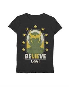 Зелено-золотая футболка Marvel Loki для девочек 7–16 лет Licensed character