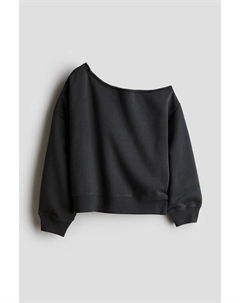 Асимметричный свитшот, серый H&m