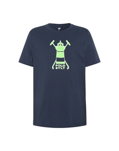 Футболка с мотивом, цвет Total Eclipse Polo sylt