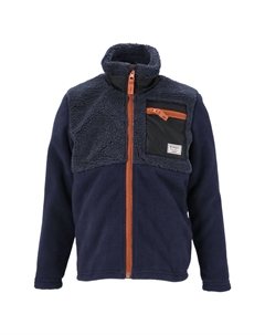 Флисовая куртка Dundo с дышащей функцией, цвет Navy Blazer Zigzag