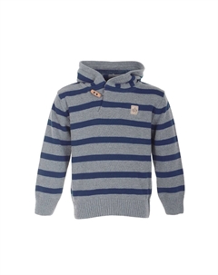 Вязаные планки худи, цвет Navy Grey Band of rascals