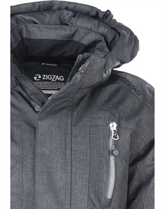 Парка Гера с водонепроницаемой функцией, цвет Dark Grey Melange Zigzag