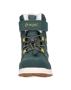 Зимние ботинки Rinet с практичной системой быстрой шнуровки, цвет Trekking Green Zigzag