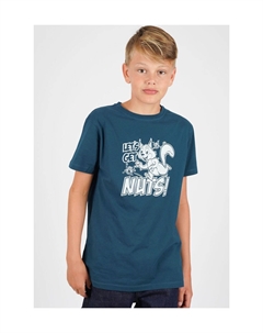 Футболка Орехи, цвет Dark Petrol Band of rascals