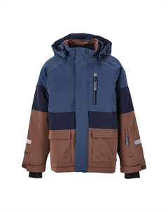 Лыжная куртка Taylora с ветрозащитной и водонепроницаемой мембраной из ТПУ, цвет Insignia Blue Zigzag