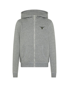 Толстовка с капюшоном и джемпером с мотивами, цвет Neutral Gray Melange Chiemsee