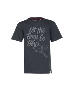 Футболка Пусть мальчики будут мальчиками, серый Band of rascals