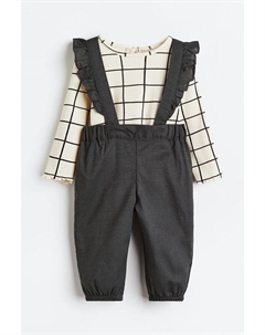 Комплект из двух комбинезонов, серый H&m