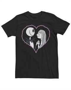 Детская футболка Disney's «Кошмар перед Рождеством» с розовым сердечком и рисунком Licensed character