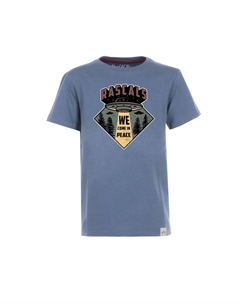 Футболки «Мы пришли с миром», цвет Dove Blue Band of rascals