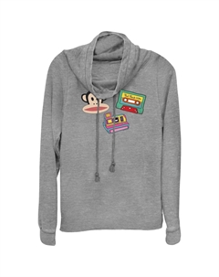 Пуловер с воротником-хомутом и нашивкой Paul Frank для юниоров Licensed character