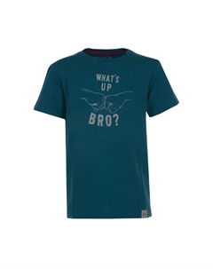 Футболка братан, цвет Dark Petrol Band of rascals