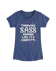 Футболка с рисунком конфетти для девочек 7–16 лет, синий Licensed character