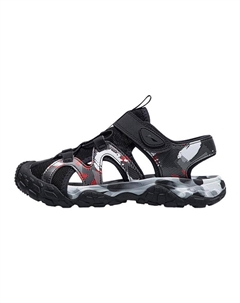 Детские сандалии Sports Life Collection GS, черный/огненно-красный камуфляж Young, черный Li-ning