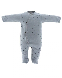 Длинная пижама для мальчика с звездным принтом, синий Cambrass