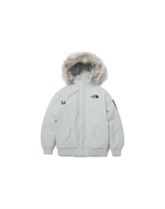 Детский пуховик/пуховик, цвет White/Gray The north face
