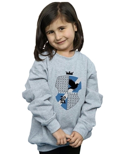 Толстовка со щитом Рейвенкло, серый Harry potter