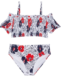 Купальник Floral Two-Piece Swim, цвет Multicolor Janie and jack
