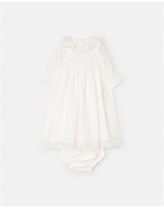 Юбка для девочки с длинными рукавами, светло-бежевый Coconut el corte inglés