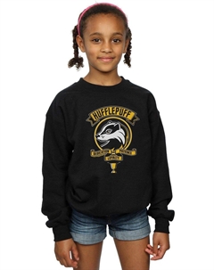 Толстовка с гербом «Хаффлпафф», черный Harry potter