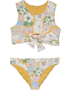 Купальник Kids Twiggy Banded Tie Front High Neck Set, цвет Mimosa O`neill