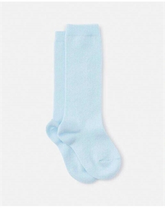 Однотонные детские высокие носки, синий Condor